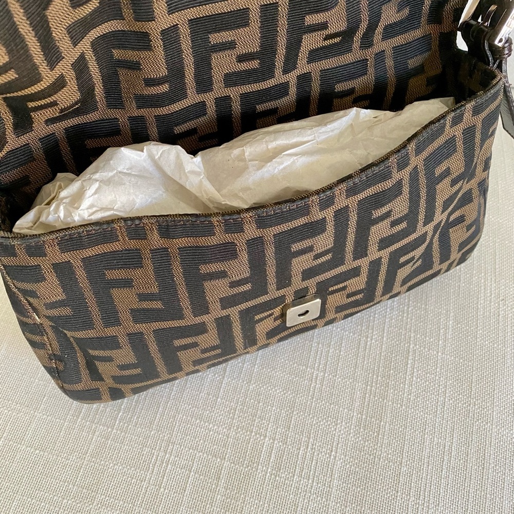 Fendi Zucca Baguette - Picture 9 of 10